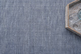 Exquisite Rugs Lenzi Indoor/Outdoor Flatweave PET yarn 4864 Blue 2' x 3' Area Rug