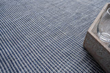 Exquisite Rugs Lenzi Indoor/Outdoor Flatweave PET yarn 4864 Blue 2' x 3' Area Rug