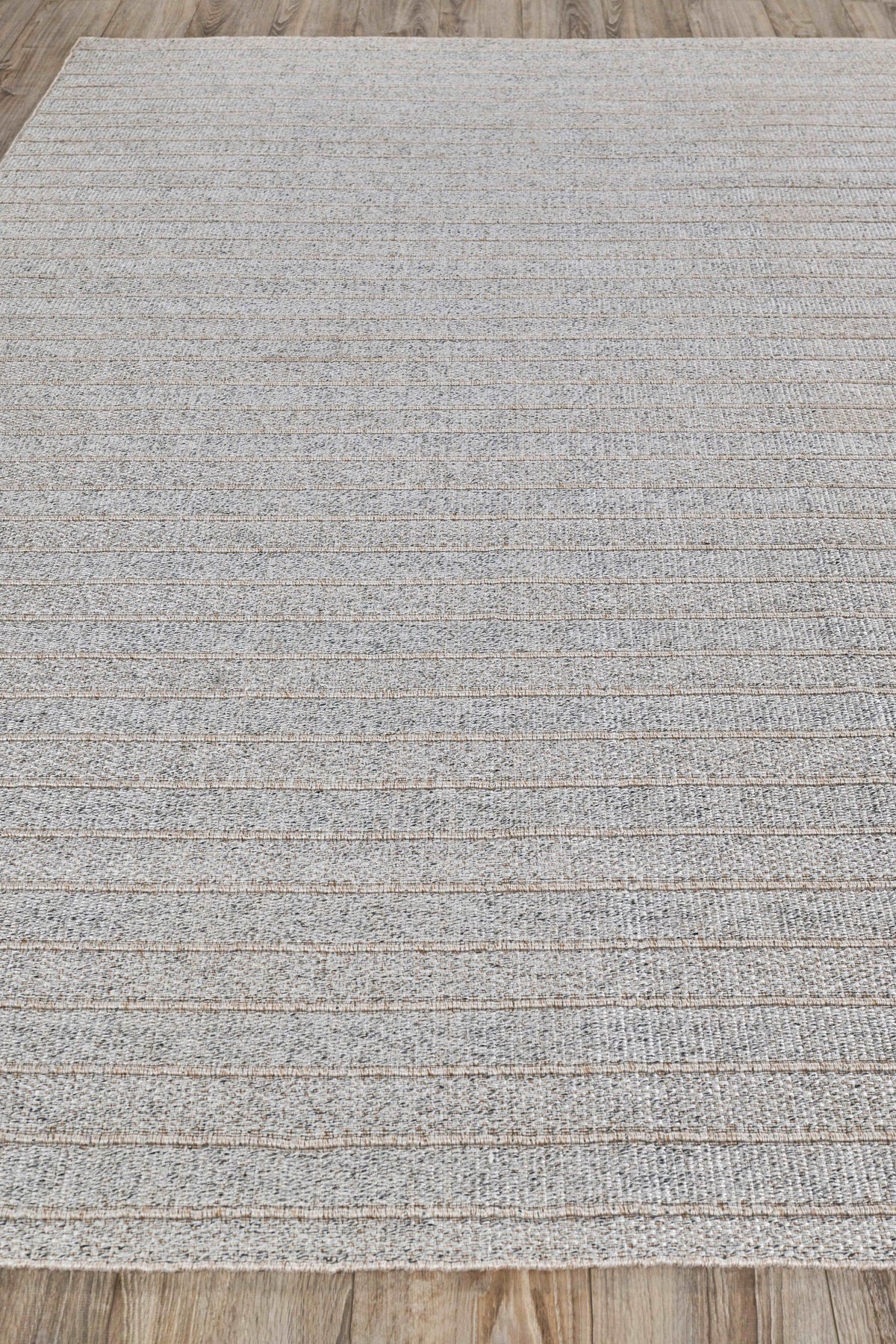 Exquisite Rugs Nova Indoor/Outdoor Flatweave PET yarn 4865 Natural Beige 3' x 2' Area Rug