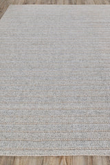 Exquisite Rugs Nova Indoor/Outdoor Flatweave PET yarn 4865 Natural Beige 3' x 2' Area Rug