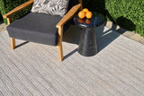 Exquisite Rugs Nova Indoor/Outdoor Flatweave PET yarn 4865 Natural Beige 3' x 2' Area Rug