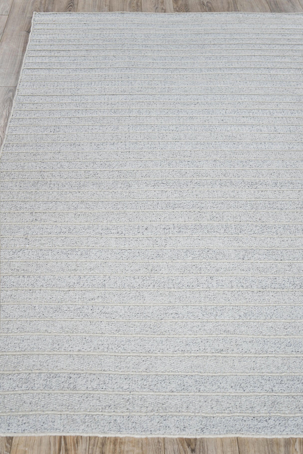 Exquisite Rugs Nova Indoor/Outdoor Flatweave PET yarn 4867 Ivory 2' x 3' Area Rug