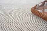 Exquisite Rugs Bali Indoor/Outdoor Flatweave PET yarn 4870 Ivory 2' x 3' Area Rug