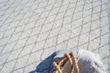Exquisite Rugs Giorgio Indoor/Outdoor Reversible Flatweave PET yarn 4878 Gray/Ivory 2' x 3' Area Rug