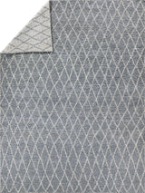 Exquisite Rugs Giorgio Indoor/Outdoor Reversible Flatweave PET yarn 4878 Gray/Ivory 2' x 3' Area Rug