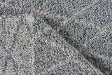 Exquisite Rugs Giorgio Indoor/Outdoor Reversible Flatweave PET yarn 4878 Gray/Ivory 2' x 3' Area Rug