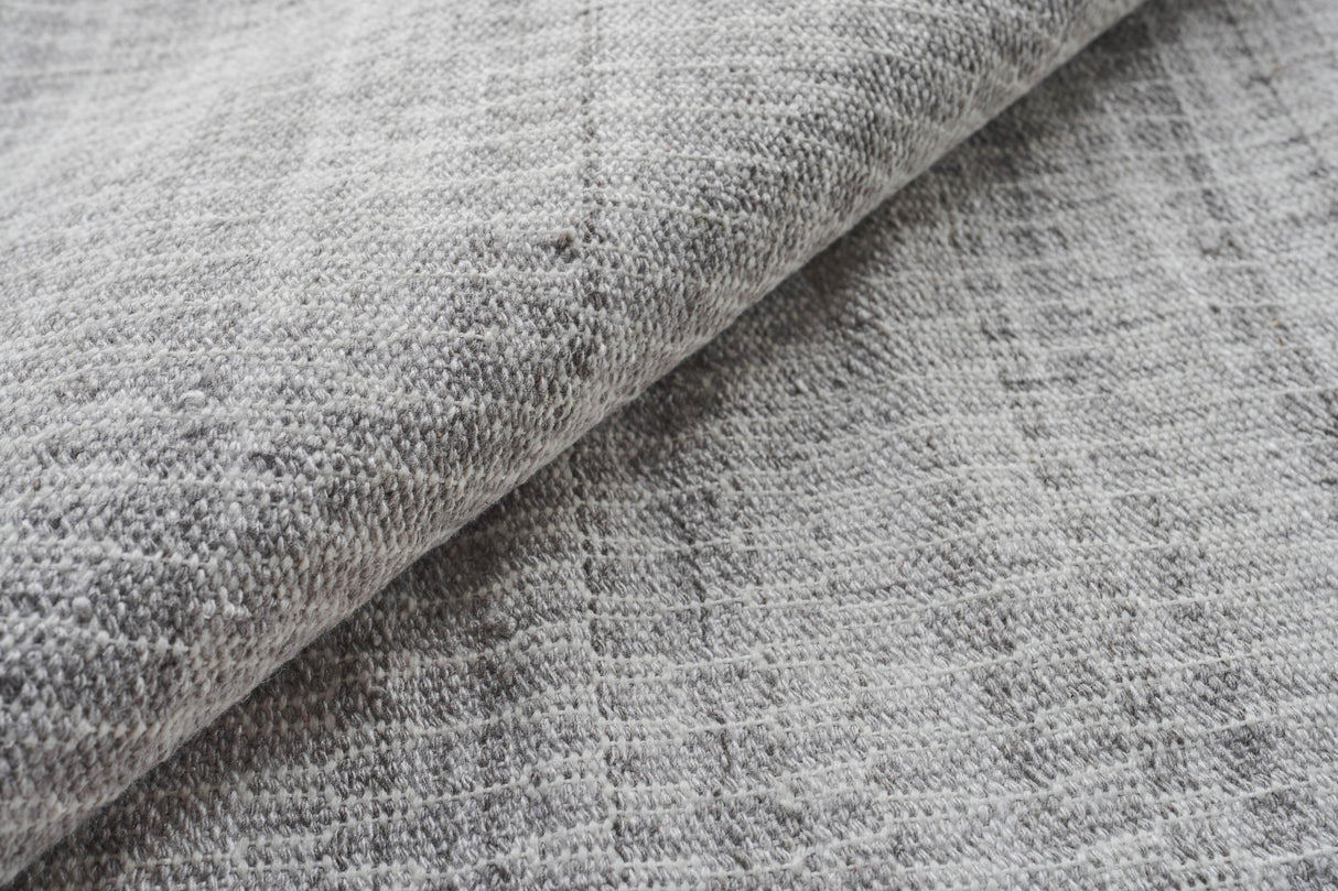 Exquisite Rugs Florence Indoor/Outdoor Flatweave PET yarn 4880 Silver/Gray 2' x 3' Area Rug