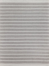 Exquisite Rugs Boca Indoor/Outdoor Flatweave PET yarn 4888 Ivory/Gray 2' x 3' Area Rug