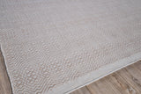 Exquisite Rugs Echo Indoor/Outdoor Flatweave PET yarn 4894 Ivory/Light Beige 13' x 16.5' Area Rug