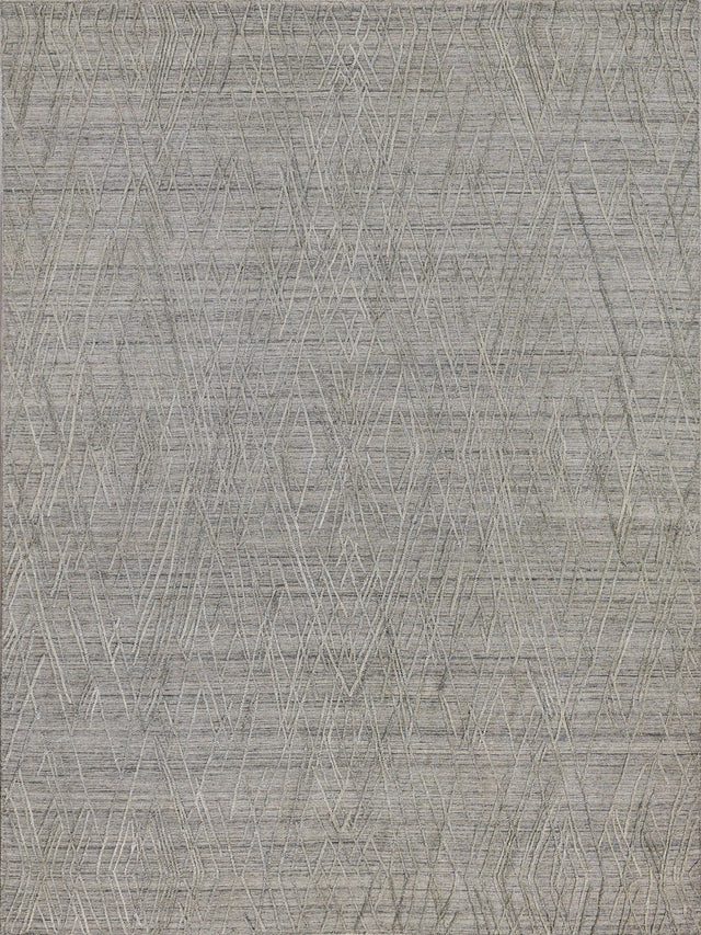 Exquisite Rugs Crescendo Hand Loomed Bamboo Silk in 4903 Beige 9' x 12' Area Rug