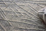 Exquisite Rugs Crescendo Hand Loomed Bamboo Silk in 4903 Beige 9' x 12' Area Rug