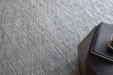 Exquisite Rugs Crescendo Hand Loomed Bamboo Silk in 4905 Charcoal Gray 10' x 14' Area Rug