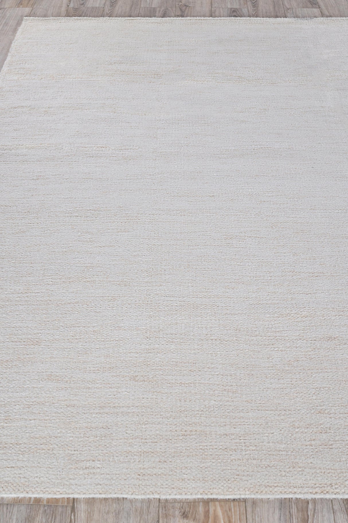 Exquisite Rugs Tranquility Flatweave Wool/Mohair in 4957 Ivory 12' x 15' Area Rug