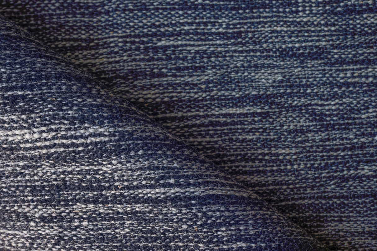 Exquisite Rugs Chelsea Flatweave New Zealand Wool 4960 Black/Ivory 2' x 3' Area Rug