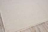 Exquisite Rugs Chelsea Flatweave New Zealand Wool 4961 Silver 2' x 3' Area Rug