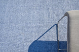 Exquisite Rugs Bali Indoor/Outdoor Flatweave PET yarn 4980 Light Blue 2' x 3' Area Rug