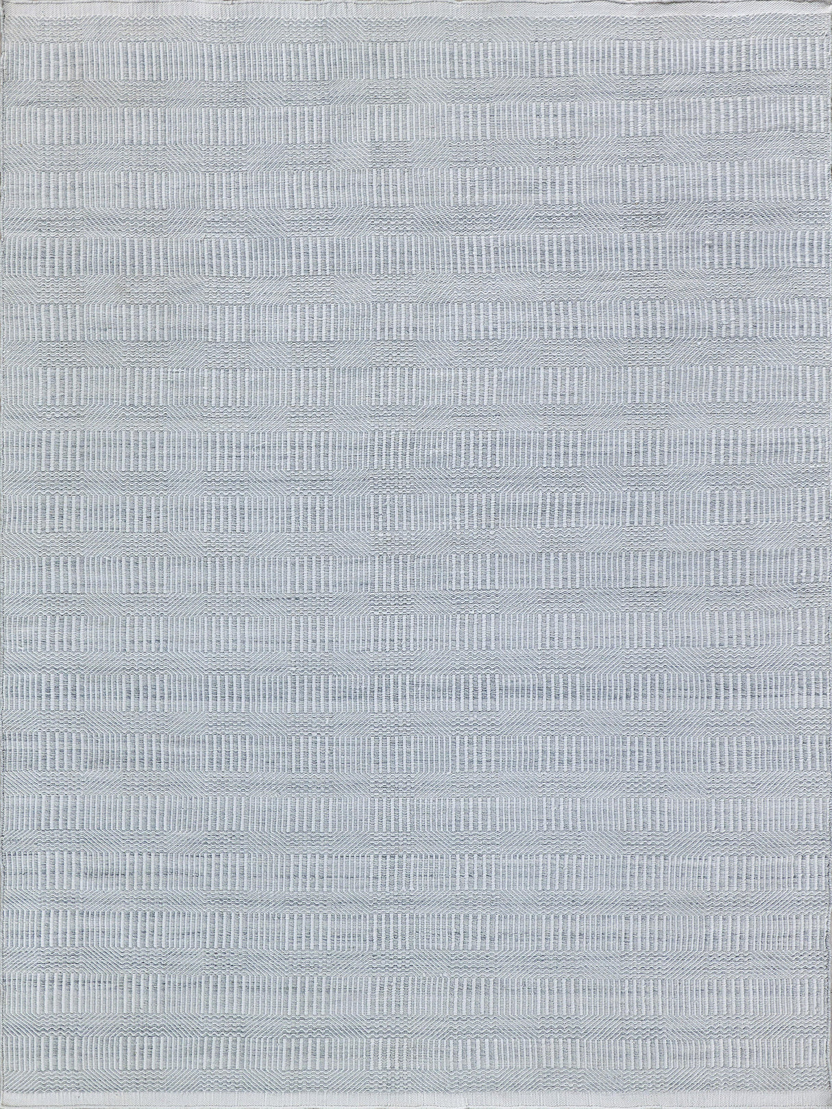 Exquisite Rugs Naples Indoor/Outdoor Flatweave PET yarn 4981 Light Silver 2' x 3' Area Rug