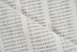 Exquisite Rugs Boca Indoor/Outdoor Flatweave PET yarn 4984 Light Silver 2' x 3' Area Rug