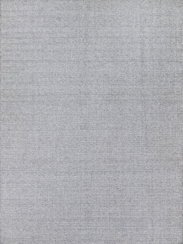 Exquisite Rugs Nova Indoor/Outdoor Flatweave PET yarn 4989 Gray 2' x 3' Area Rug
