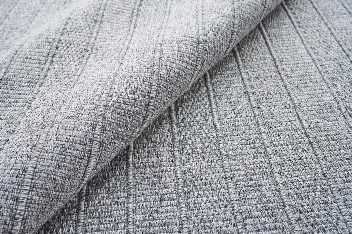 Exquisite Rugs Nova Indoor/Outdoor Flatweave PET yarn 4989 Gray 2' x 3' Area Rug