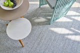 Exquisite Rugs Nova Indoor/Outdoor Flatweave PET yarn 4989 Gray 2' x 3' Area Rug