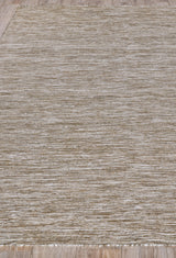 Exquisite Rugs Kashmir Flatweave PET in 4994 Kakhi 3' x 5' Area Rug
