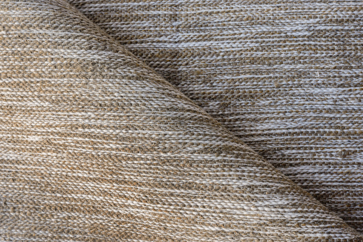Exquisite Rugs Kashmir Flatweave PET in 4994 Kakhi 3' x 5' Area Rug