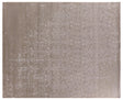 Exquisite Rugs Fine Bamboo Hand Knotted Bamboo Silk in 5045 Light Silver 9' x 12' Area Rug