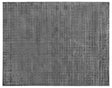 Exquisite Rugs Smooch Geo Hand Loomed Bamboo Silk in 5094 Dark Gray 6' x 9' Area Rug