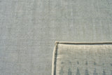 Exquisite Rugs Duo Hand-loomed Wool/Bamboo Silk 5173 White/Gray 2' x 3' Area Rug