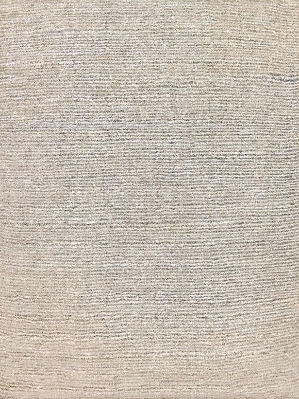 Exquisite Rugs Duo Hand-loomed Wool/Bamboo Silk 5174 Gray/White 2' x 3' Area Rug