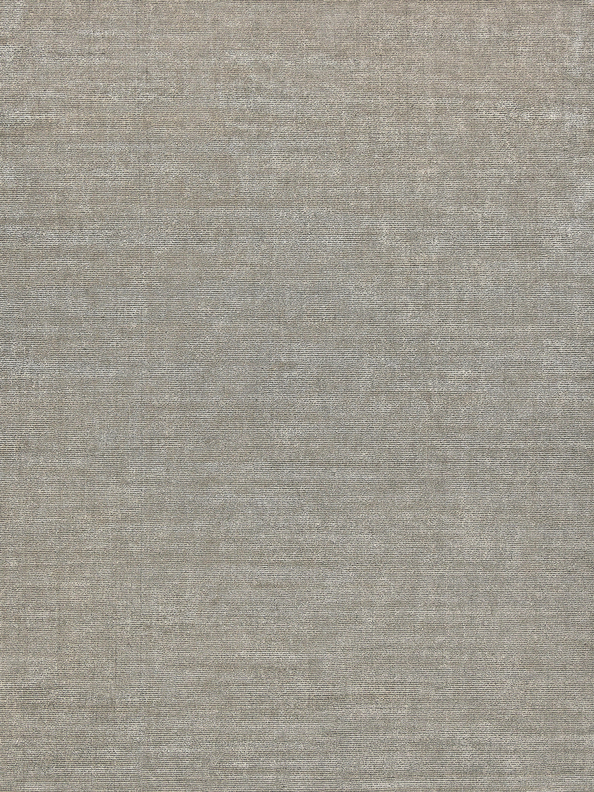 Exquisite Rugs Duo Hand-loomed Wool/Bamboo Silk 5176 Silver/Dark Gray 2' x 3' Area Rug