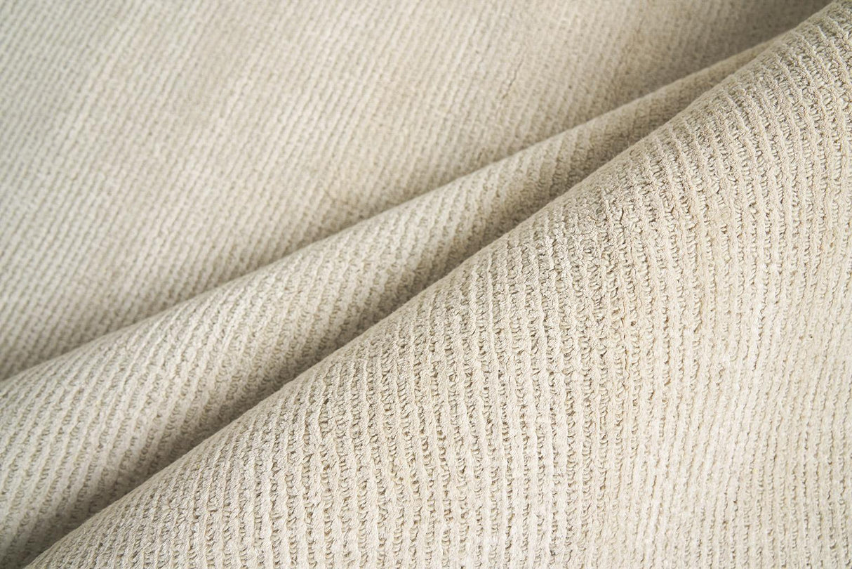 Exquisite Rugs Duo Hand Loomed Wool/Bamboo Silk in 5178 Beige 2' x 3' Area Rug