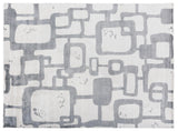 Exquisite Rugs Koda Hand Loomed Bamboo Silk in 5179 Ivory/Silver 10' x 14' Area Rug