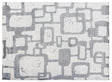 Exquisite Rugs Koda Hand Loomed Bamboo Silk in 5179 Ivory/Silver 9' x 12' Area Rug