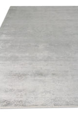 Exquisite Rugs Koda Hand Loomed Bamboo Silk in 5186 Blue/Gray 10' x 14' Area Rug