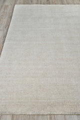 Exquisite Rugs Catalina Hand-loomed Wool/Bamboo Silk 5214 Silver 2' x 3' Area Rug