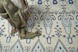 Exquisite Rugs Sarasota Hand Tufted New Zealand Wool in 5250 Ivory 8' x 10' Area Rug