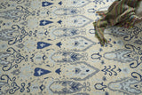 Exquisite Rugs Sarasota Hand Tufted New Zealand Wool in 5250 Ivory 8' x 10' Area Rug