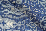 Exquisite Rugs Sarasota Hand Tufted New Zealand Wool in 5251 Navy/Gray 12' x 15' Area Rug