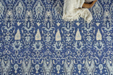 Exquisite Rugs Sarasota Hand Tufted New Zealand Wool in 5251 Navy/Gray 14' x 18' Area Rug