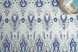 Exquisite Rugs Sarasota Hand Tufted New Zealand Wool in 5253 Light Blue/Gray 12' x 15' Area Rug