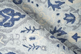 Exquisite Rugs Sarasota Hand Tufted New Zealand Wool in 5253 Light Blue/Gray 9' x 12' Area Rug