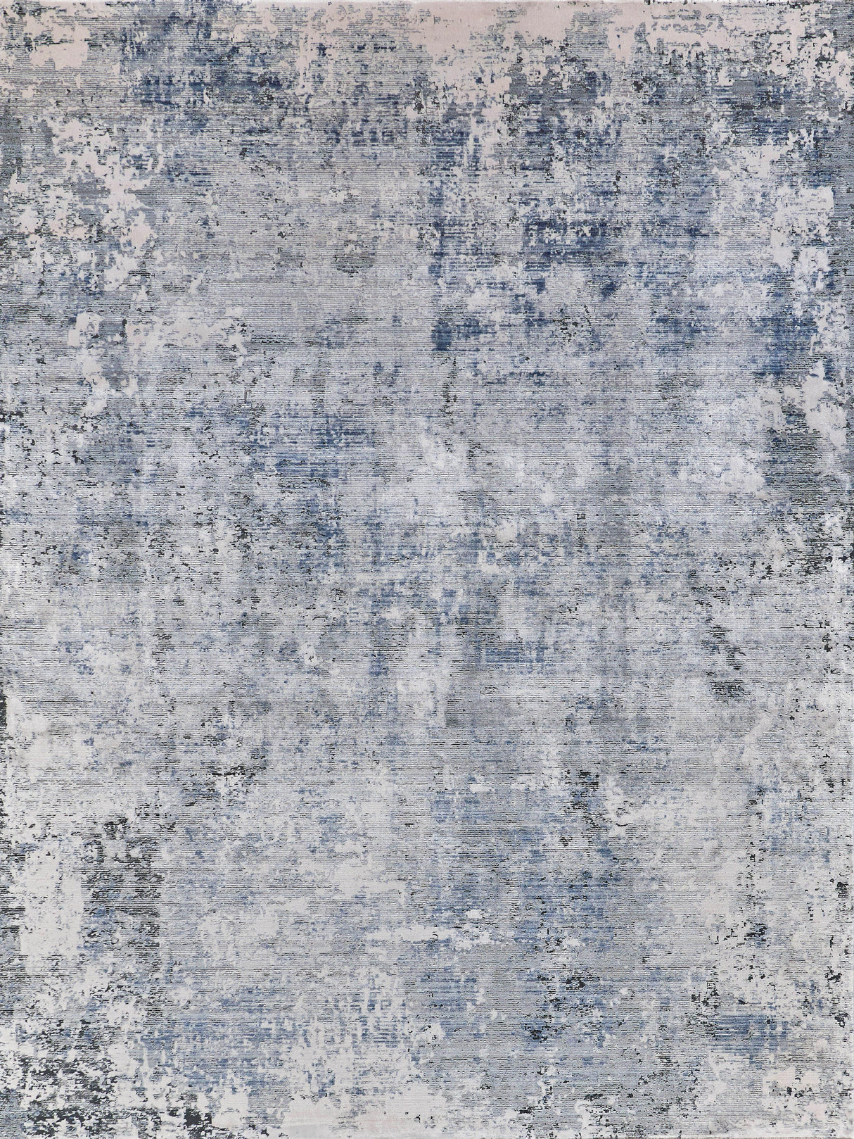 Exquisite Rugs Aspirations Powerloom Polyester/Acrylic in 5265 Gray/Blue 9' x 12' Area Rug