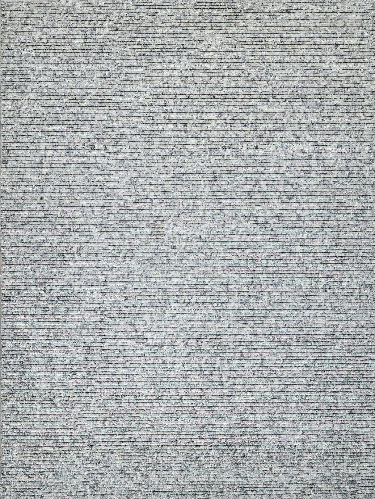 Exquisite Rugs Kaza Hand-loomed New Zealand Wool 5302 Ivory/Silver 2' x 3' Area Rug