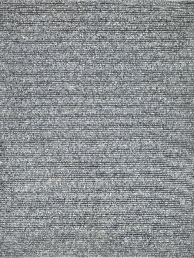 Exquisite Rugs Kaza Hand-loomed New Zealand Wool 5301 Charcoal/Gray 2' x 3' Area Rug