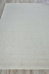 Exquisite Rugs Kaza Hand-loomed New Zealand Wool 5304 Ivory 2' x 3' Area Rug
