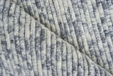 Exquisite Rugs Kaza Hand-loomed New Zealand Wool 5305 Ivory/Light Gray 2' x 3' Area Rug