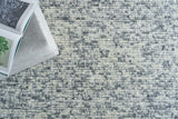 Exquisite Rugs Kaza Hand-loomed New Zealand Wool 5305 Ivory/Light Gray 2' x 3' Area Rug