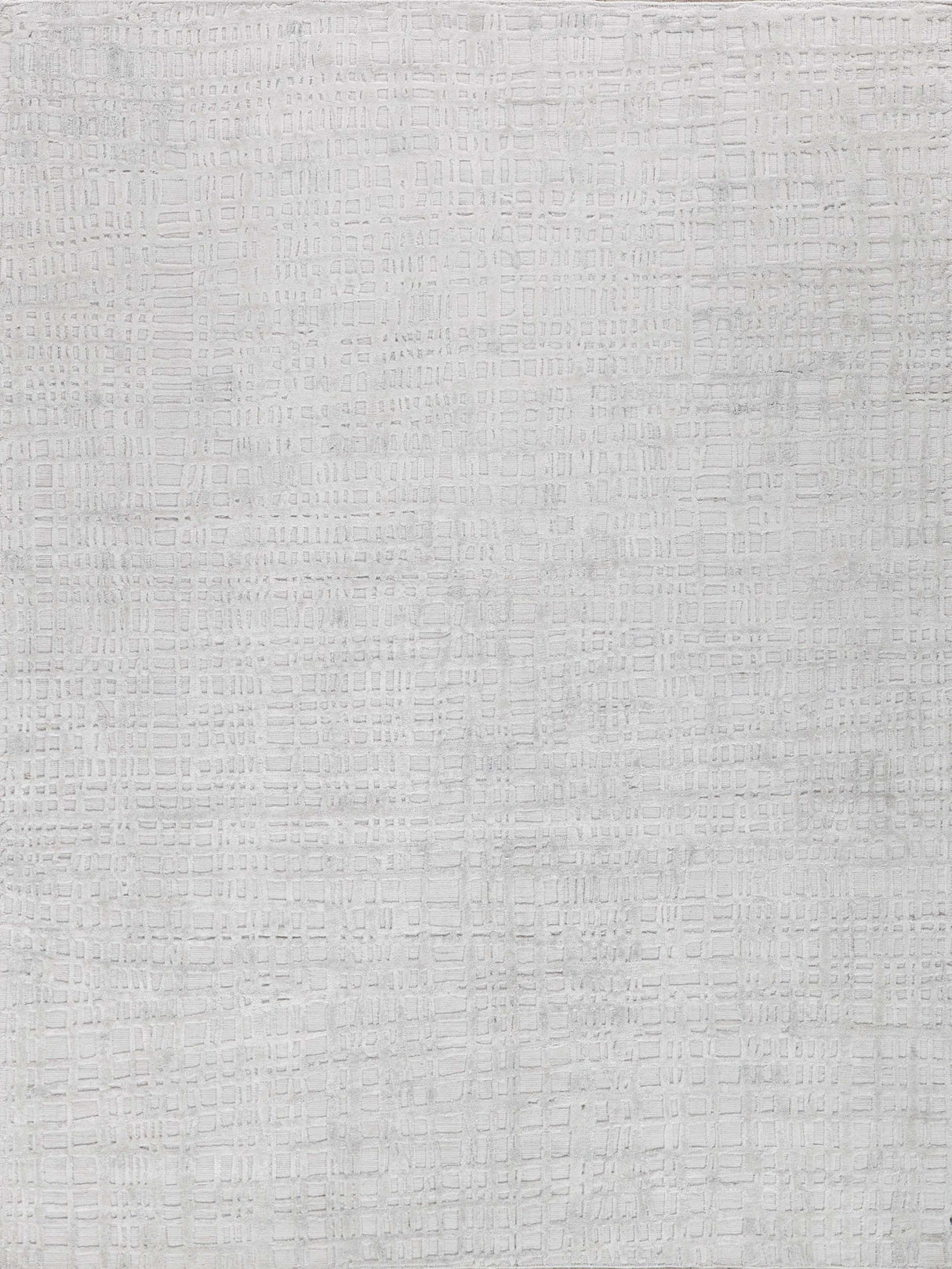 Exquisite Rugs Crescendo Hand-loomed Bamboo Silk Ivory 4' x 6' Area Rug